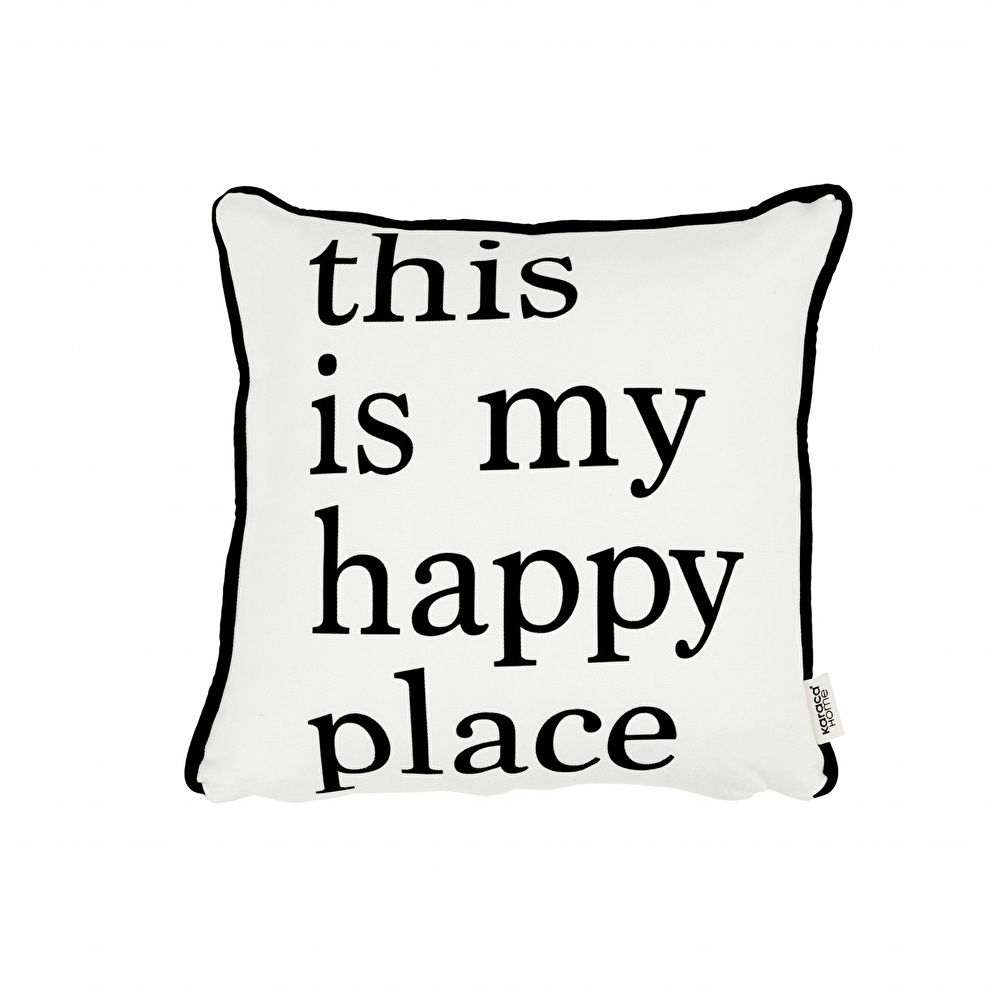 Karaca Home Happy Place Dolgulu Kırlent 43x43 cm görseli 3