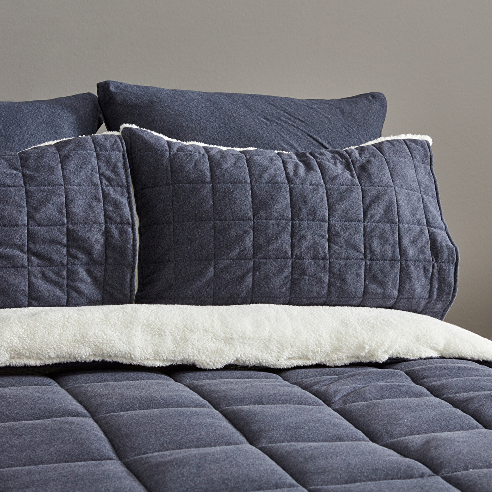 Karaca Home Star Cozy Çift Kişilik Cozyland Comfort Set Lacivert görseli 4