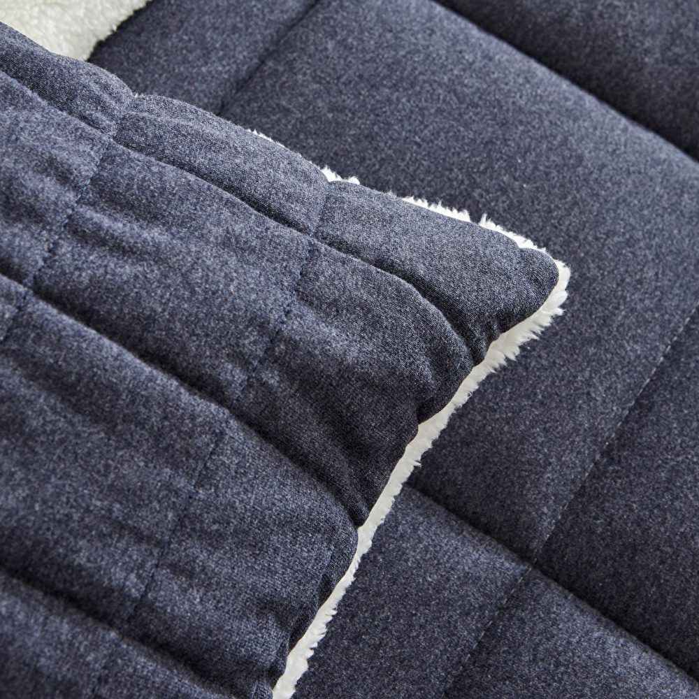 Karaca Home Star Cozy Çift Kişilik Cozyland Comfort Set Lacivert görseli 8