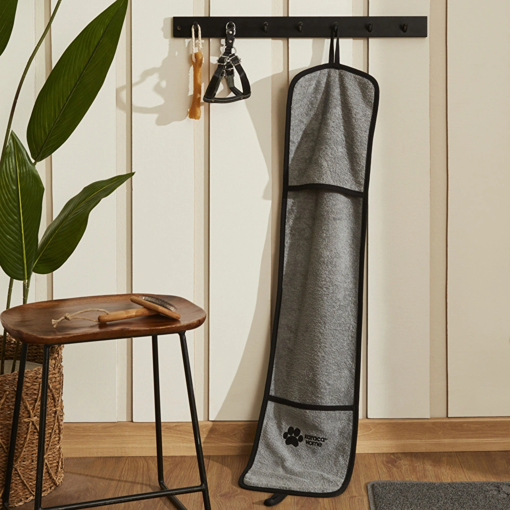 Karaca Home X Pati Ollie Eldiven Detaylı Pet Havlu  görseli 1