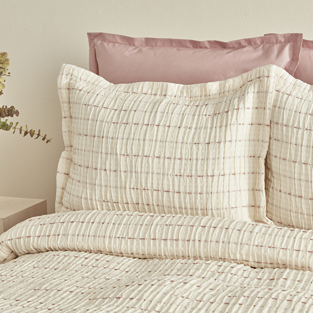 Karaca Home Peitra Çift Kişilik Jakar Comfort Set Pembe görseli 4