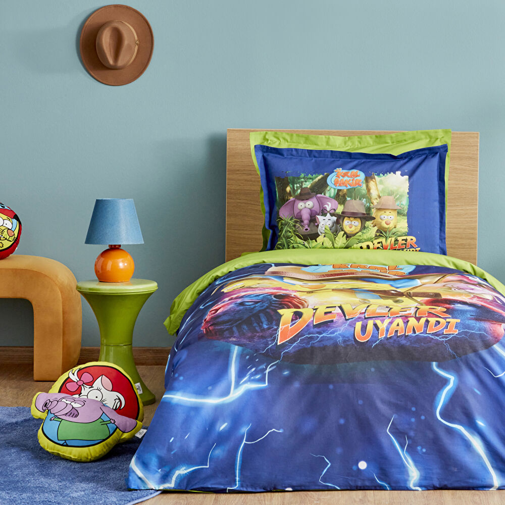 Karaca Home X Kral Şakir Devler Uyandı Tek Kişilik Nevresim Takımı thumbnail 2