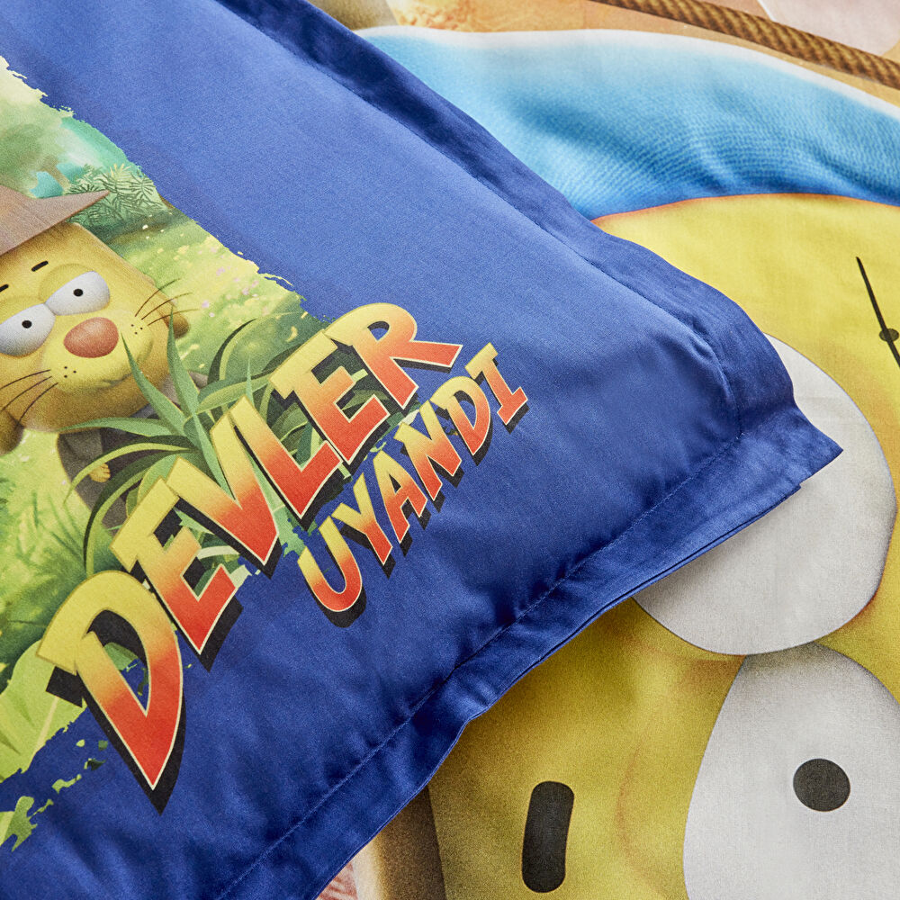 Karaca Home X Kral Şakir Devler Uyandı Tek Kişilik Nevresim Takımı thumbnail 7