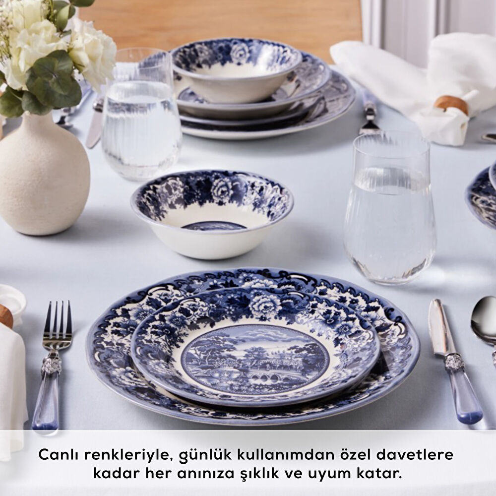 Karaca Old Town 24 Parça 6 Kişilik Yemek Takımı thumbnail 6