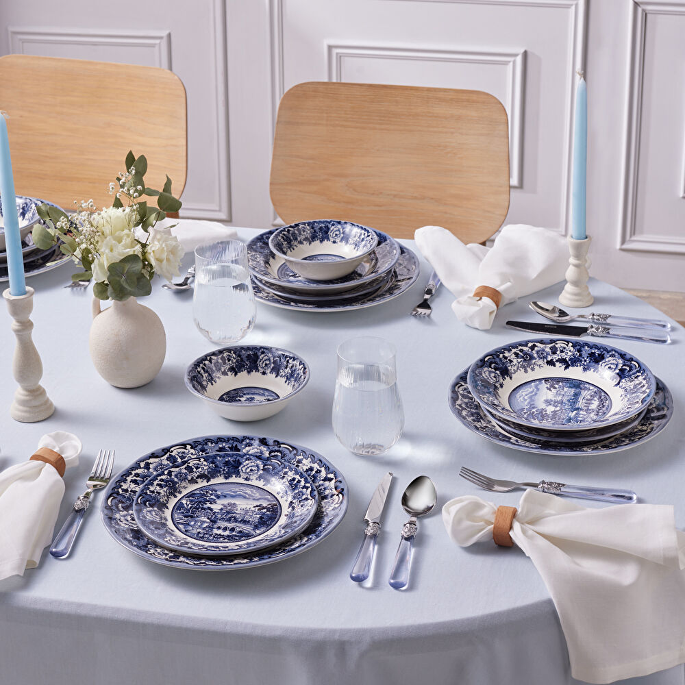 Karaca Old Town 24 Parça 6 Kişilik Yemek Takımı thumbnail 5