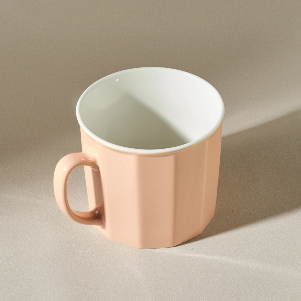Karaca Lavin 370 Ml Kupa Pembe  görseli 3