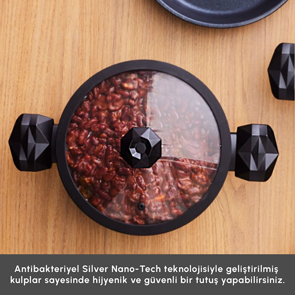 Karaca Biodiamond Antibakteriyel Kulp Tencere 18 Cm thumbnail 6