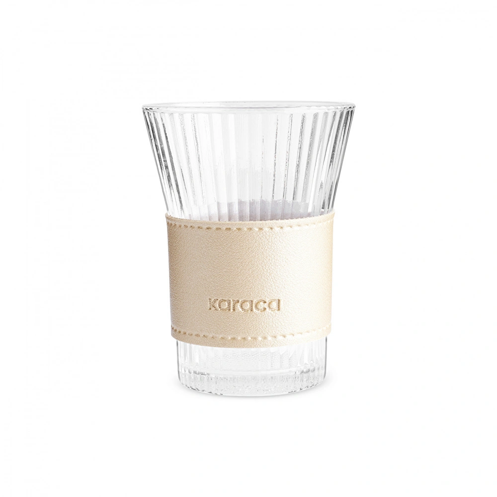 Karaca Leather Cool Touch Latte Bardağı 210 Ml Gold görseli 7