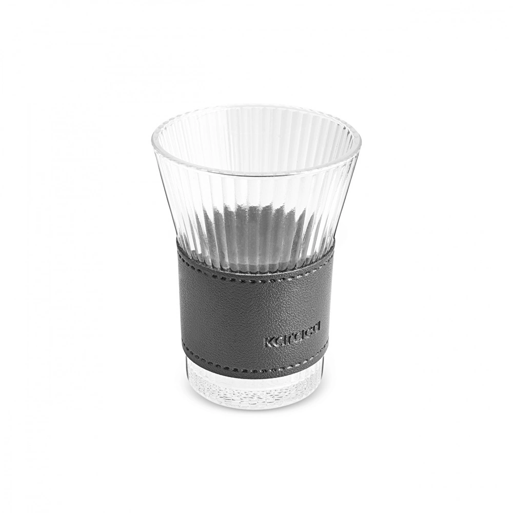 Karaca Leather Cool Touch Latte Bardağı 210 Ml Siyah görseli 8