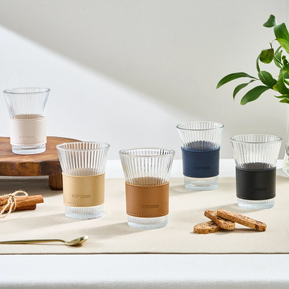 Karaca Leather Cool Touch Latte Bardağı 210 Ml Kahverengi görseli 6
