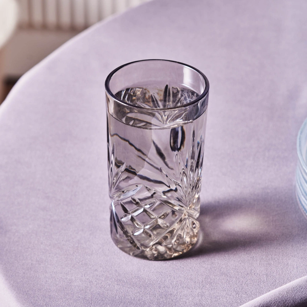 Karaca Melodico Meşrubat Bardağı Antrasit 375 ml görseli 2