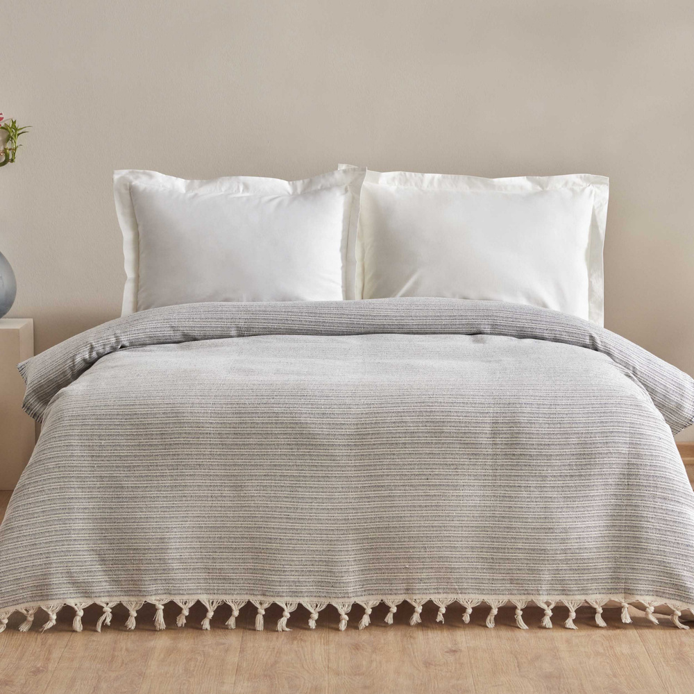 Karaca Home Celia Çift Kişilik Pike Lacivert  görseli 1