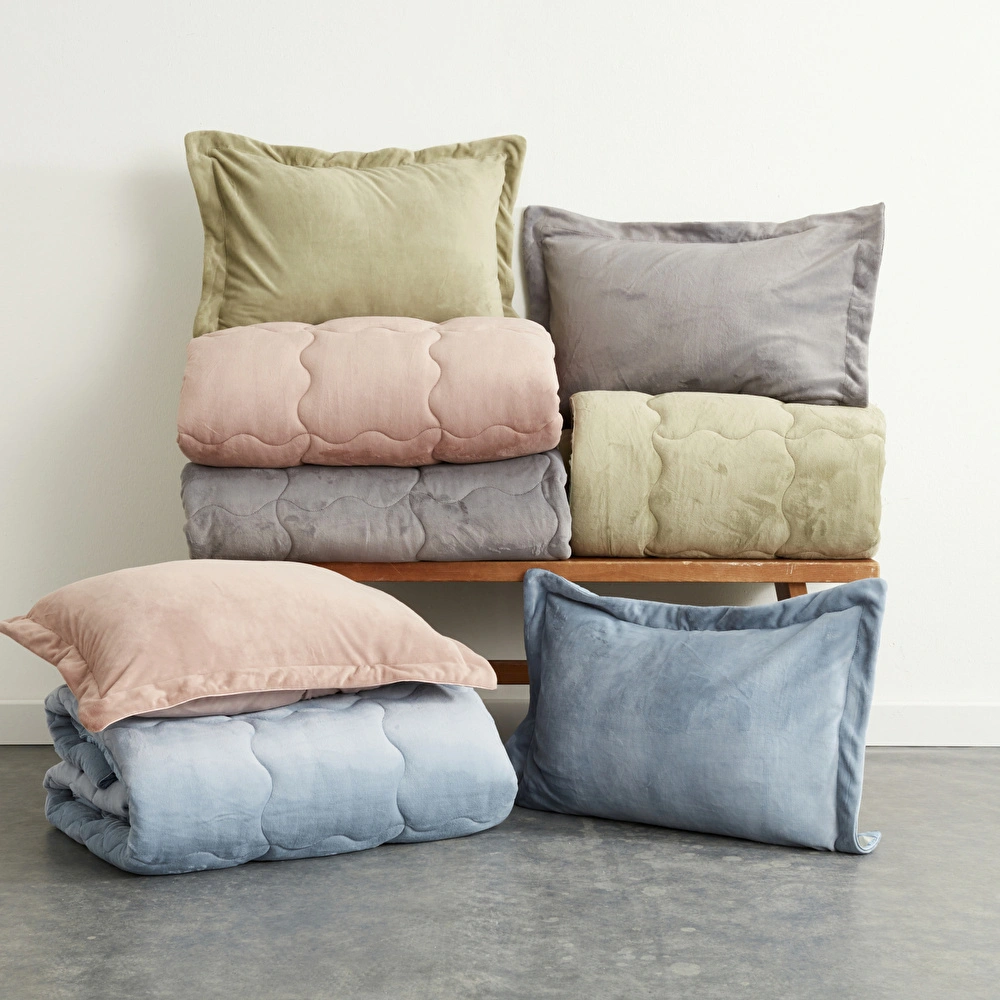 Karaca Home Çift Kişilik Viny Soft Dream Comfort Set Antrasit görseli 13