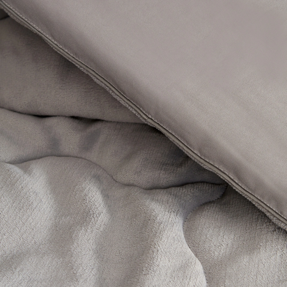Karaca Home Çift Kişilik Viny Soft Dream Comfort Set Antrasit görseli 5