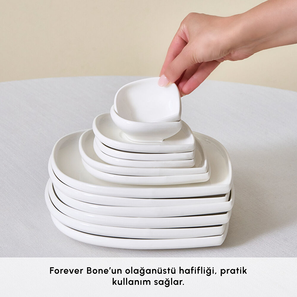 Karaca Forever Bone Oggi 26 Parça 6 Kişilik Kahvaltı Takımı thumbnail 5