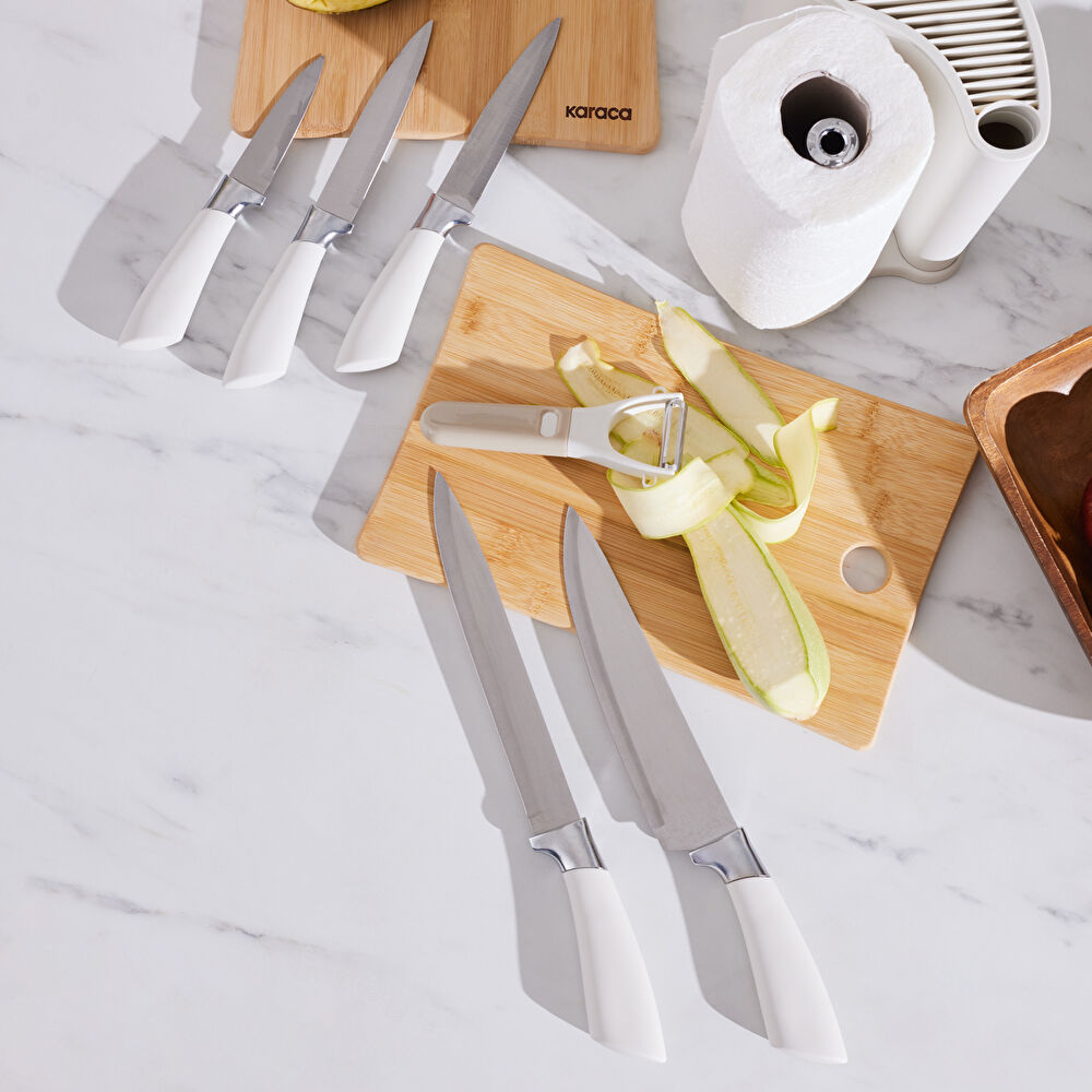 Karaca Mega Force 7 Parça Peçetelikli Bıçak Seti thumbnail 3