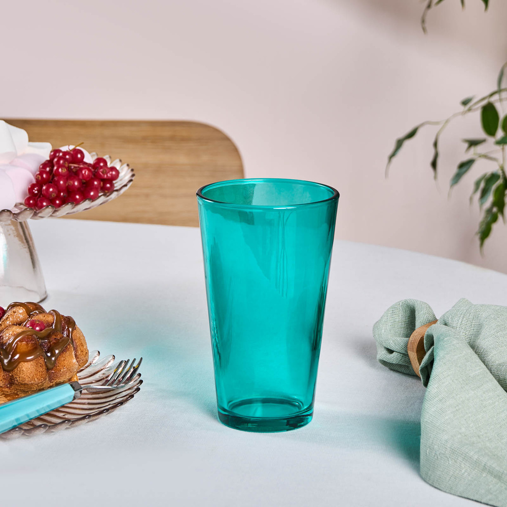Karaca Varikas Meşrubat Bardağı Mavi 475 Ml görseli 1