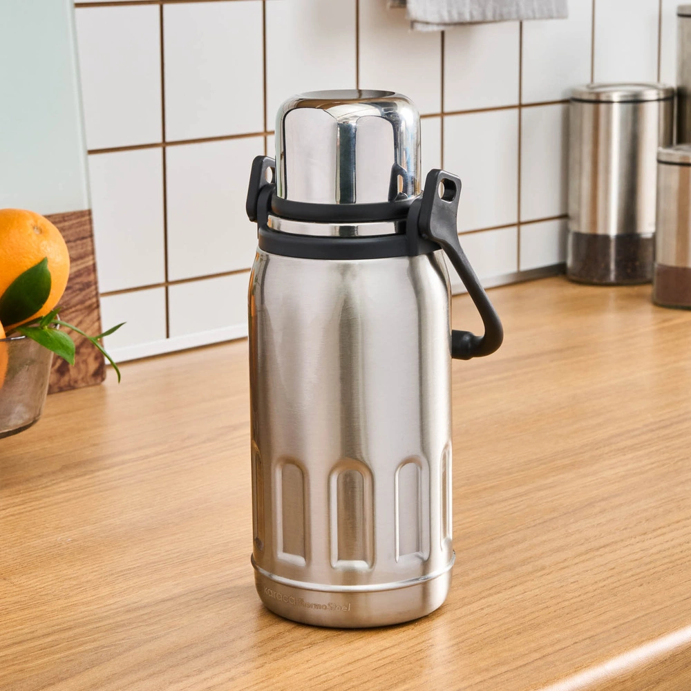 Karaca Adent Çelik Sızdırmaz Inox Termos 800 ml görseli 1