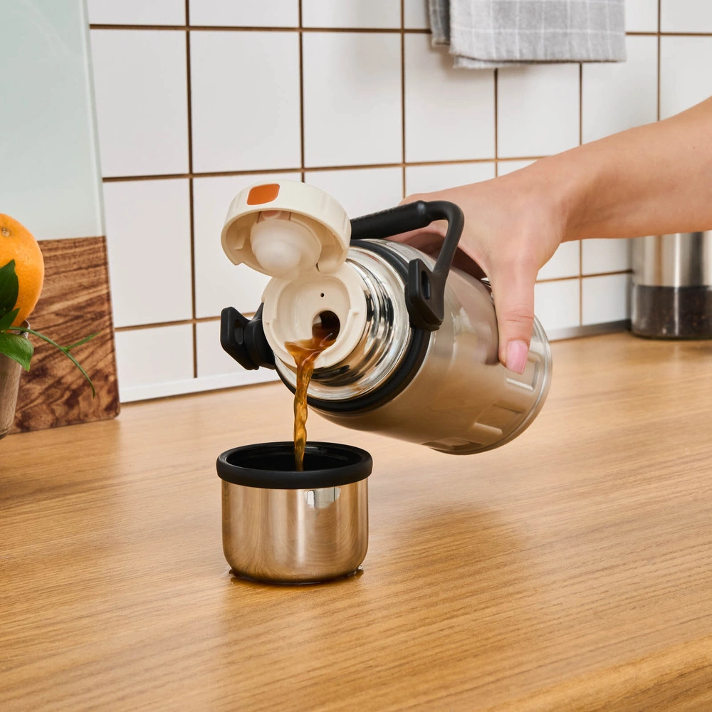 Karaca Adent Çelik Sızdırmaz Inox Termos 800 ml görseli 4