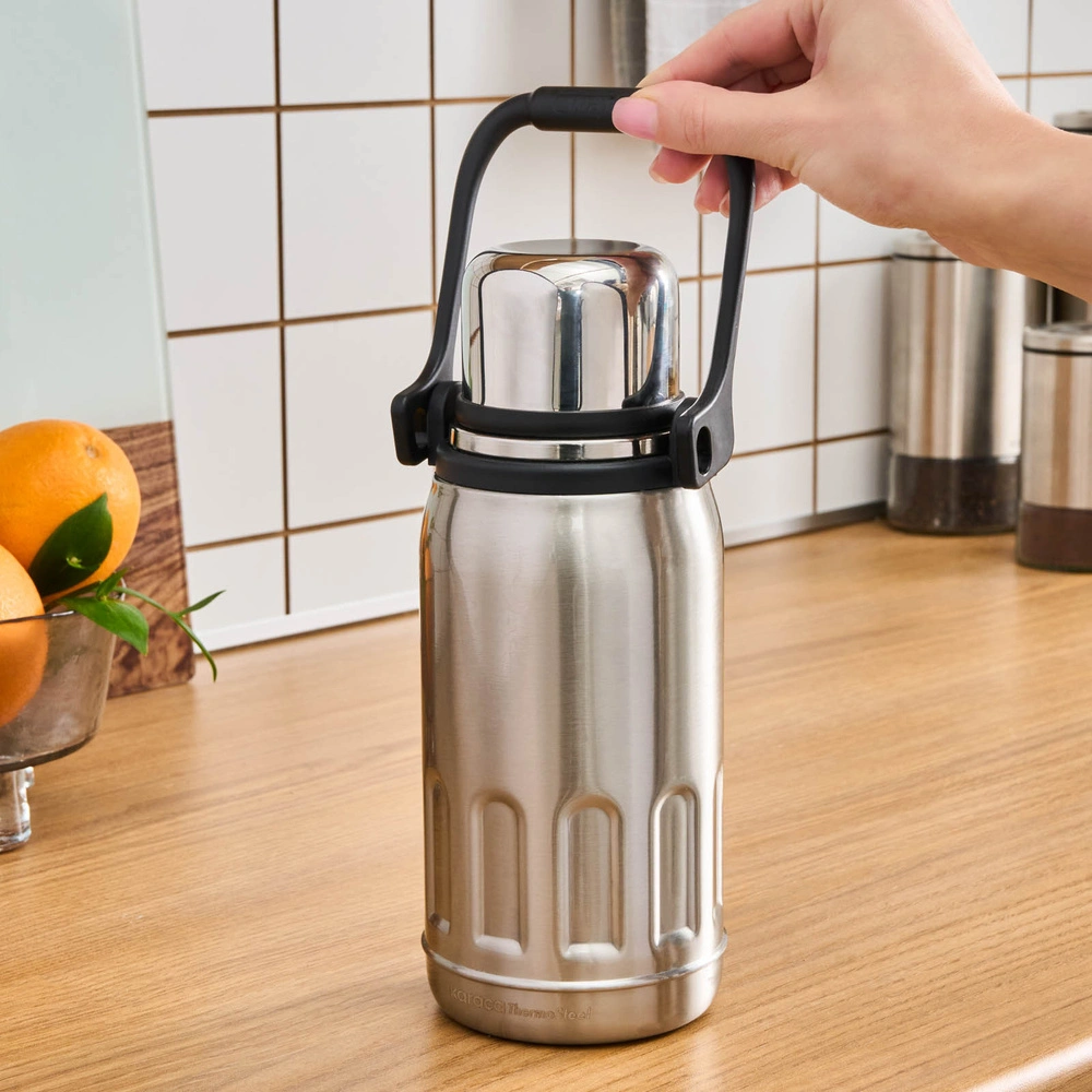 Karaca Adent Çelik Sızdırmaz Inox Termos 800 ml görseli 5