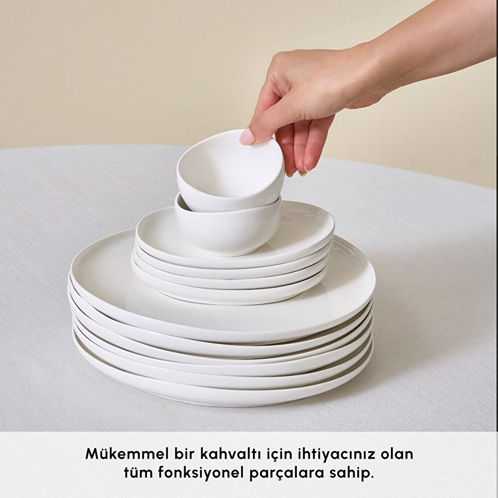 Karaca Stream Bone Hole 34 Parça 6 Kişilik Kahvaltı Takımı thumbnail 5