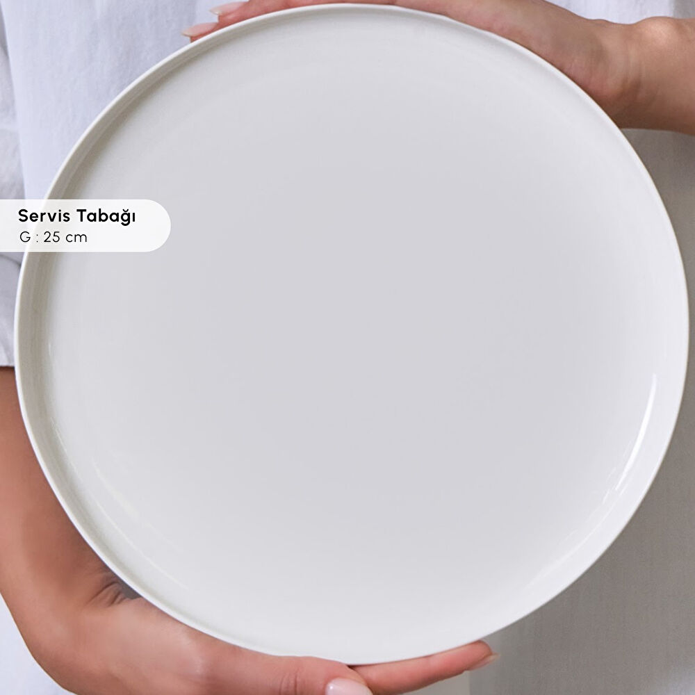 Karaca Stream Bone Hole 34 Parça 6 Kişilik Kahvaltı Takımı thumbnail 6