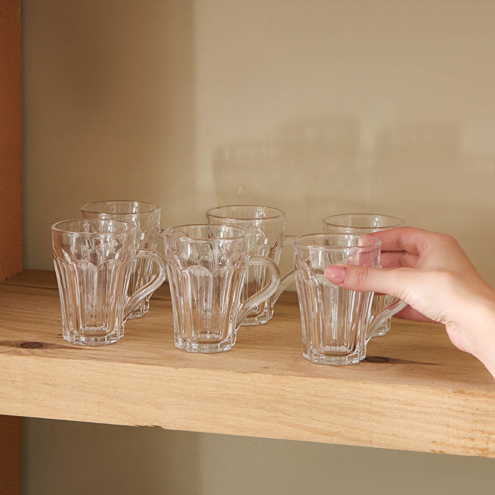 Karaca Leylak 6 'lı Çay Bardağı Seti 175 Ml thumbnail 6