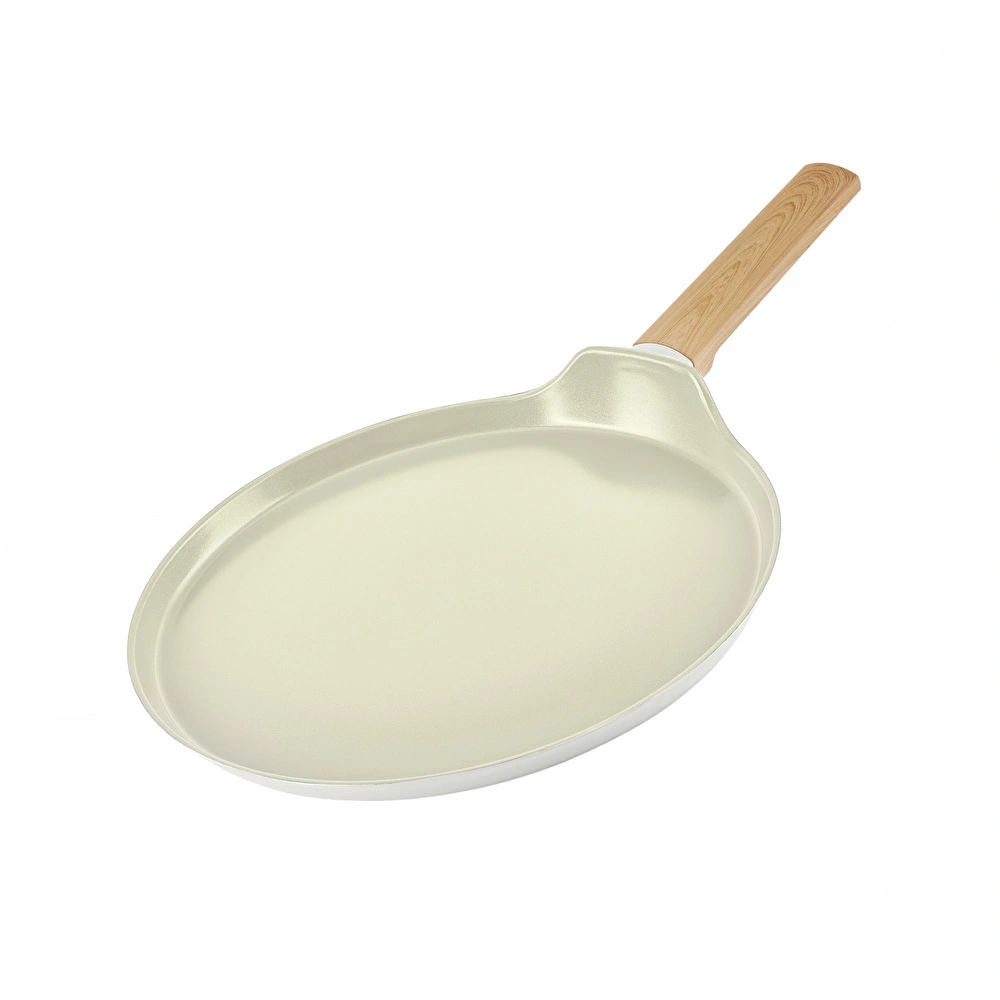 Karaca x Refika Swiss Crystal Almond Cream 28 cm Pankek Tava  görseli 6
