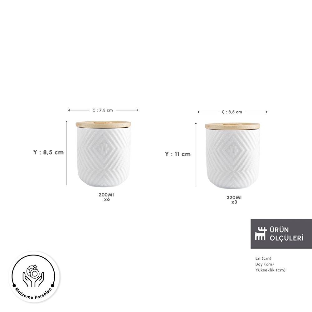 Karaca Estoda 10 Parça Standlı Baharat Takımı thumbnail 2