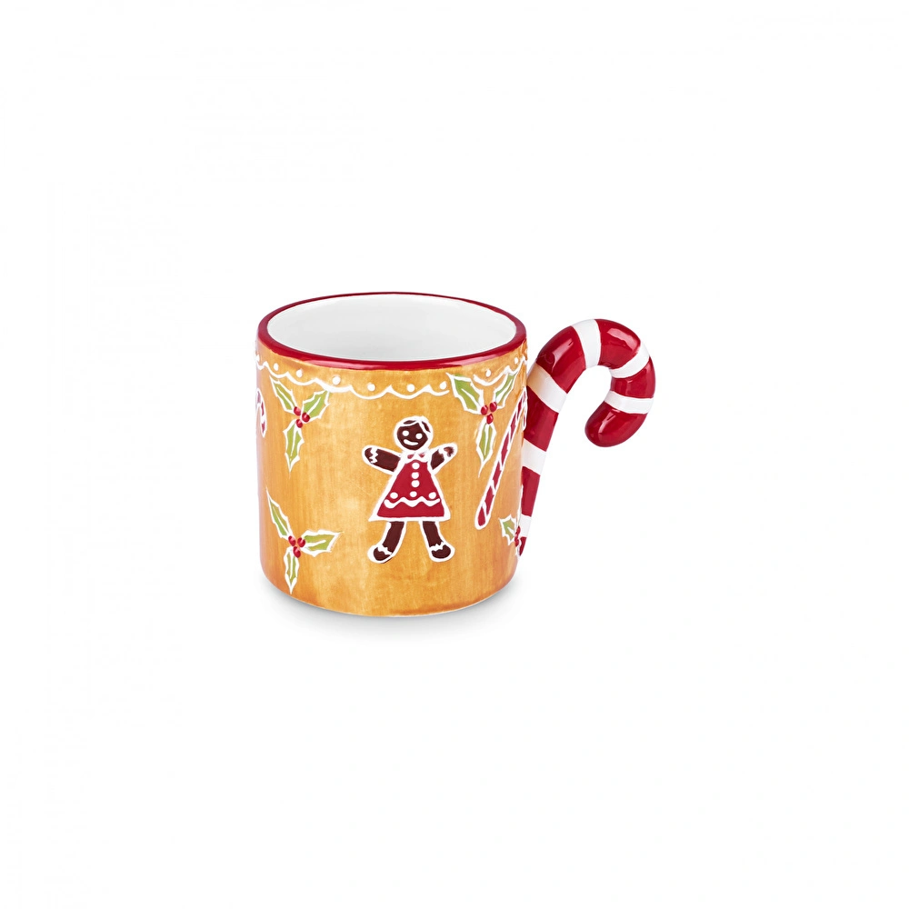 Karaca New Year Yılbaşı Gingerbread Candy Handle Kupa 460 Ml görseli 2