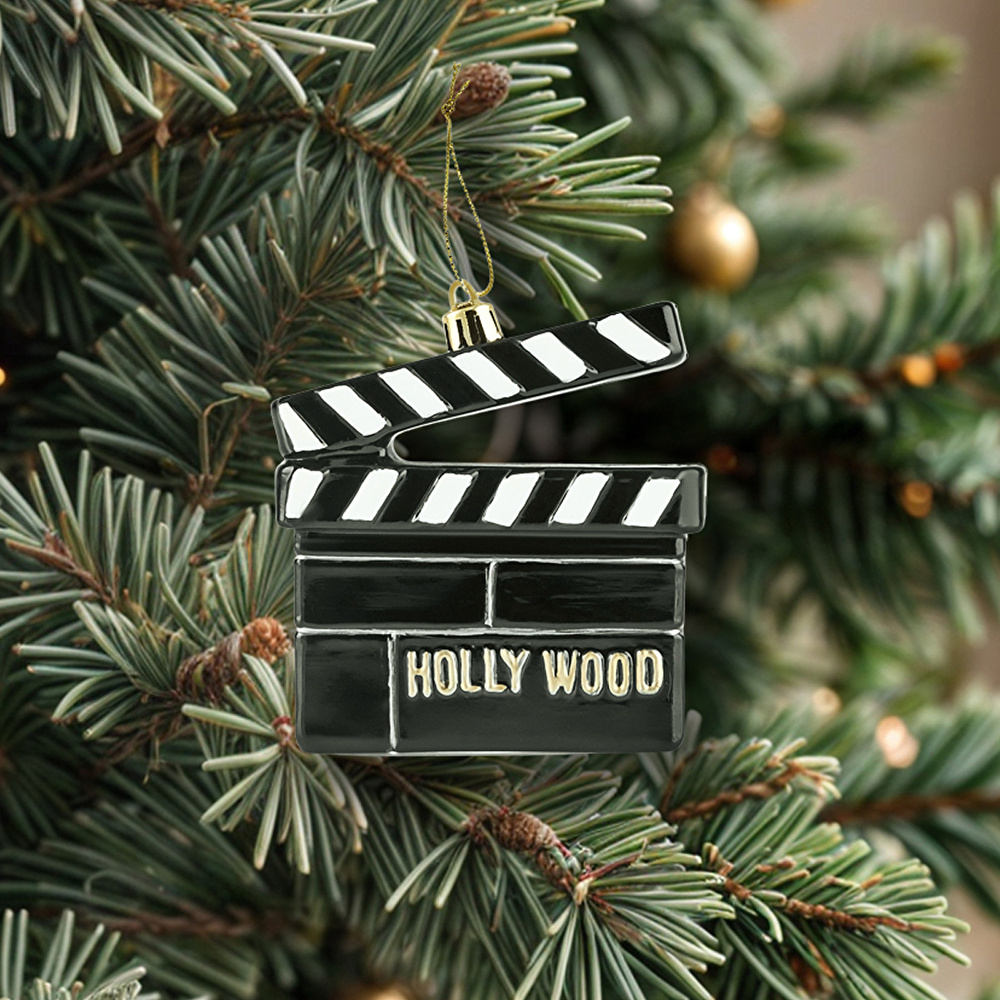 Karaca Home Hollywood Ağaç Süsü 9,7X2,6X9,3 cm görseli 1