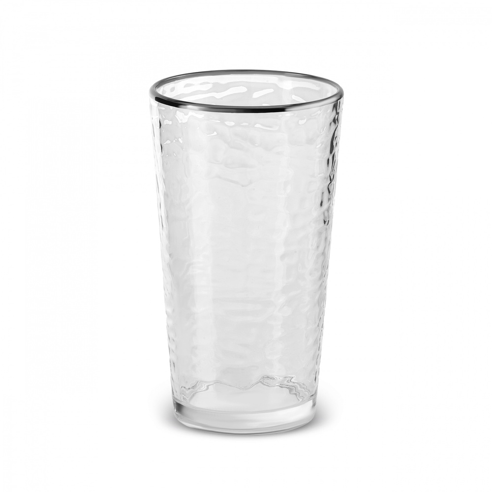 Karaca Akroma Transparent Meşrubat Bardağı 590 Ml Platin  görseli 4