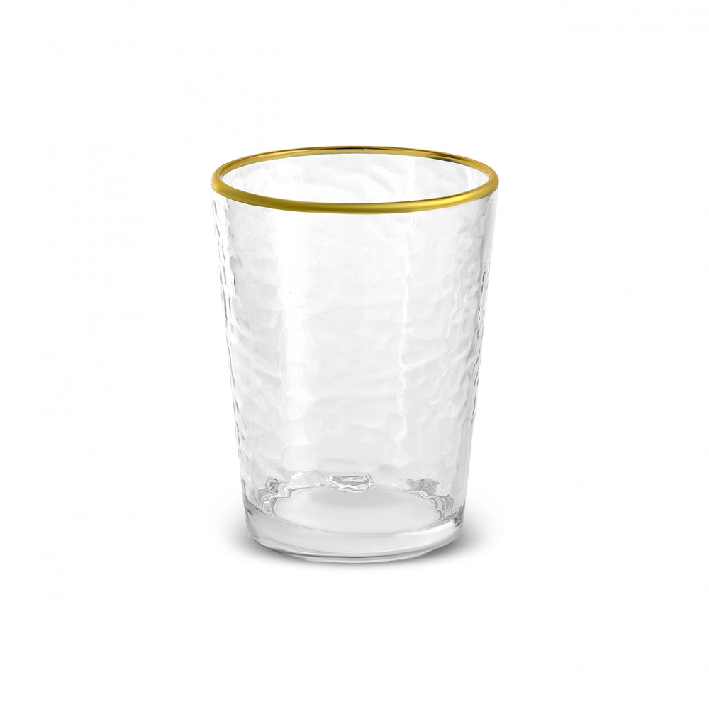 Karaca Akroma Transparent Su Bardağı 435 Ml Gold görseli 4