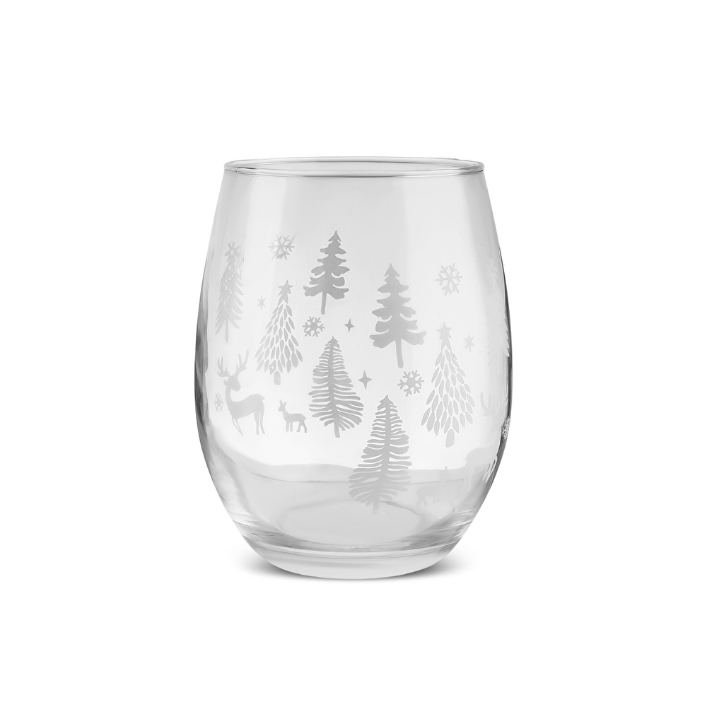 Karaca New Year Yılbaşı Noeltree Meşrubat Bardağı 590 Ml  görseli 6