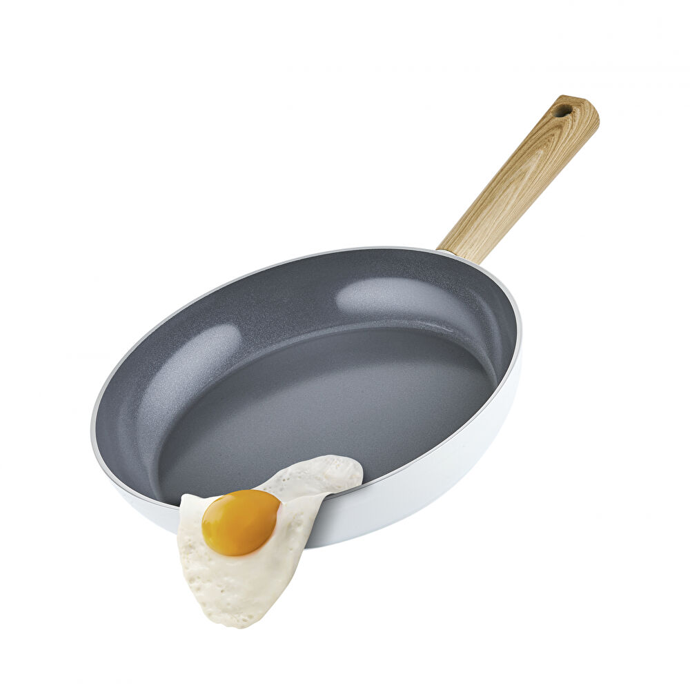 Karaca x Refika Swiss Crystal Creamy Wood Tava 26 cm thumbnail 2