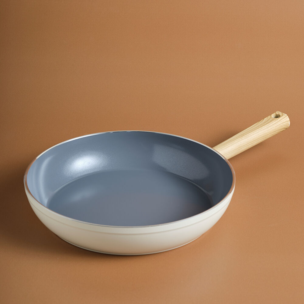 Karaca x Refika Swiss Crystal Creamy Wood Tava 30 cm