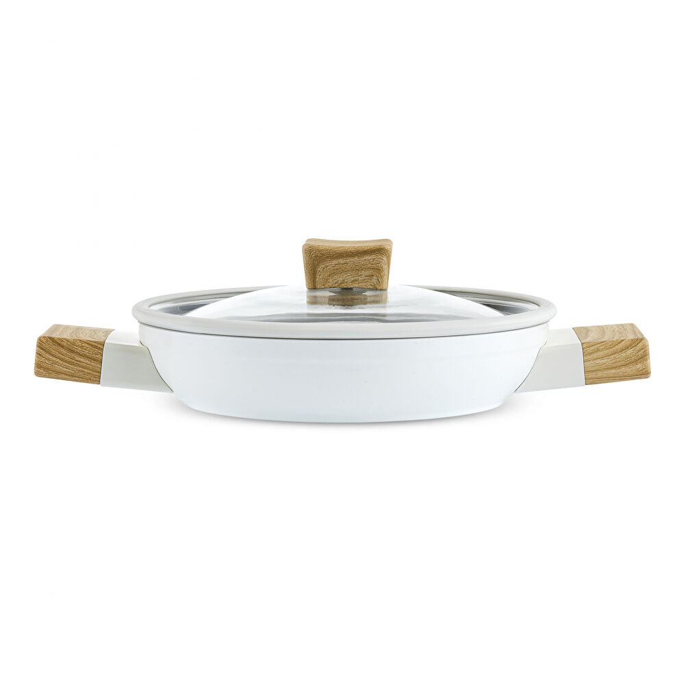 Karaca x Refika Swiss Crystal Creamy Wood 6 Parça Sahan Seti thumbnail 5