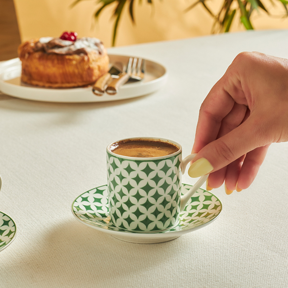 Karaca Asya 2 Kişilik Kahve Fincanı görseli 6