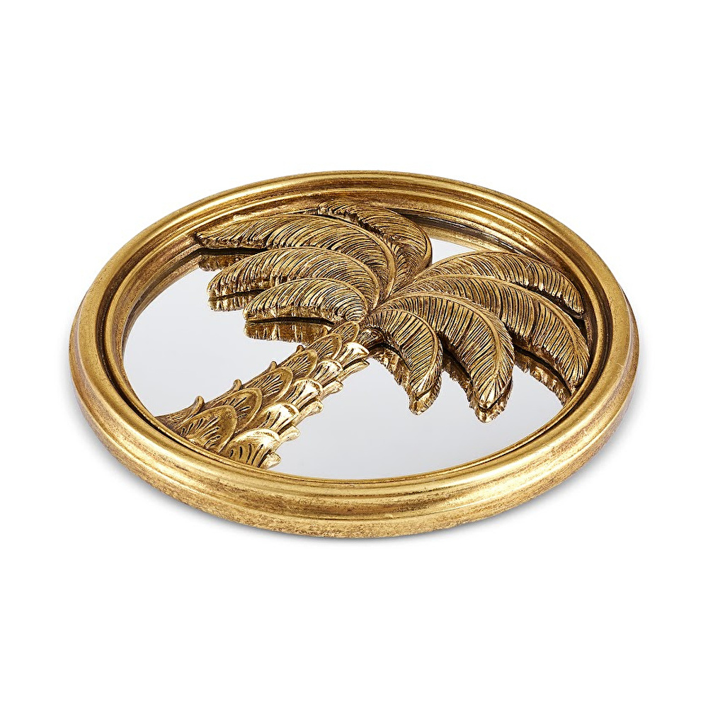 Karaca Melba Palmiye Ağacı Dekoratif Duvar Aynası görseli 2