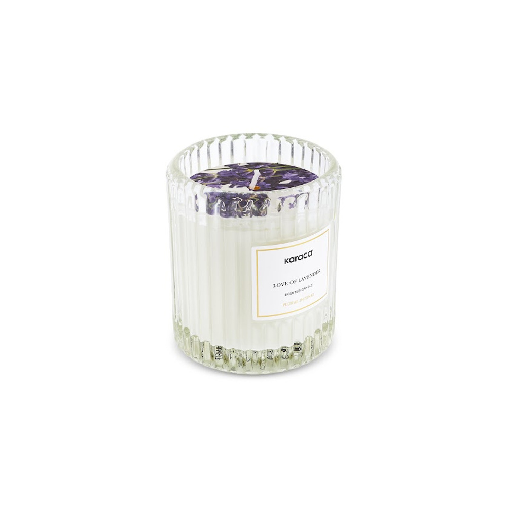 Karaca Home Floral Intense Kokulu Mum Love Of Lavender 170 g görseli 3