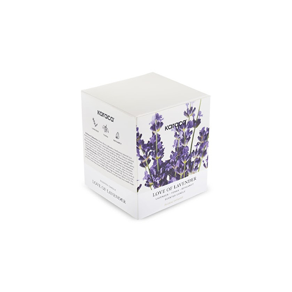 Karaca Home Floral Intense Kokulu Mum Love Of Lavender 170 g görseli 4