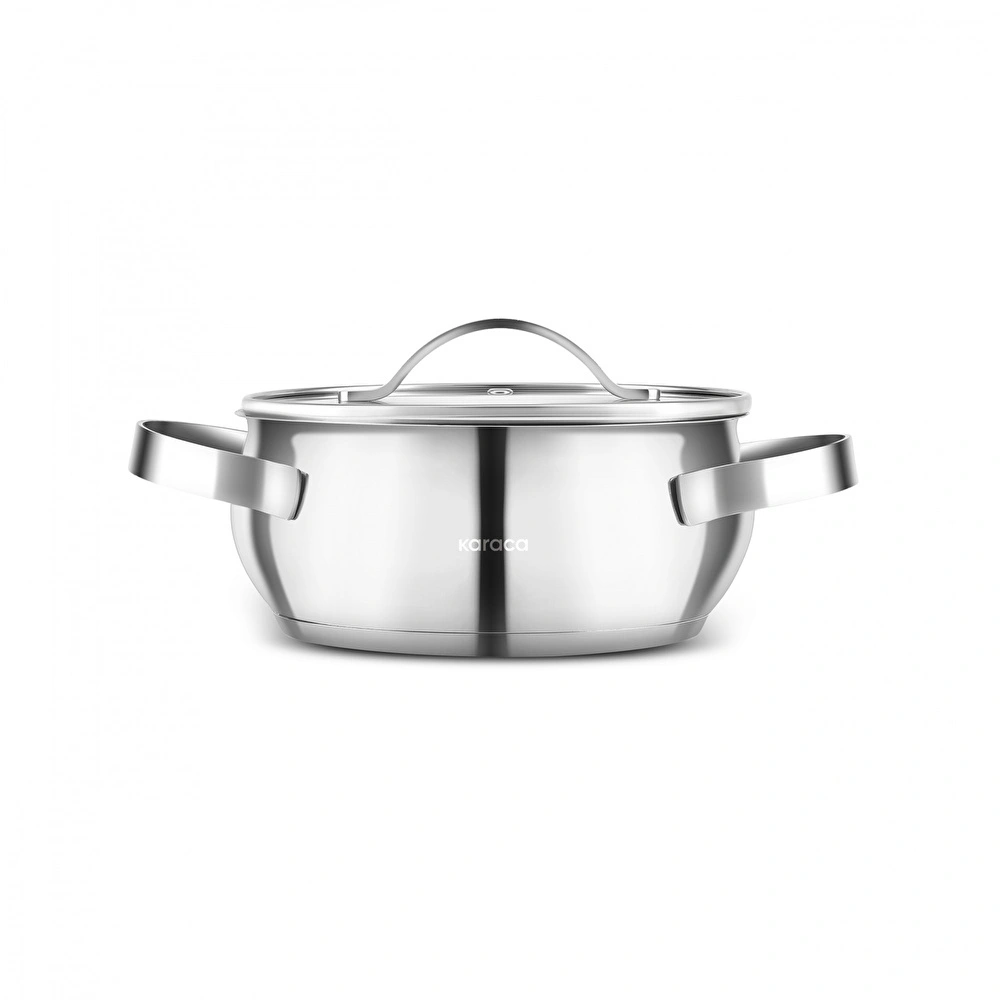 Karaca Kuzina 8 Parça Çelik Tencere Seti thumbnail 7