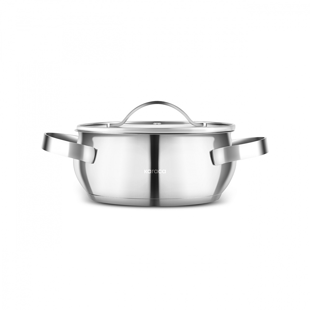 Karaca Kuzina 8 Parça Çelik Tencere Seti thumbnail 6