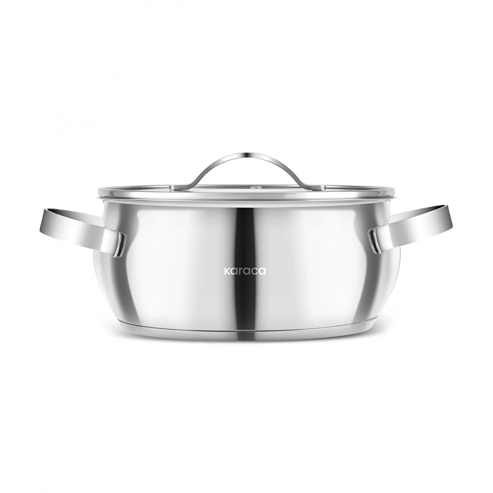Karaca Kuzina 8 Parça Çelik Tencere Seti thumbnail 3