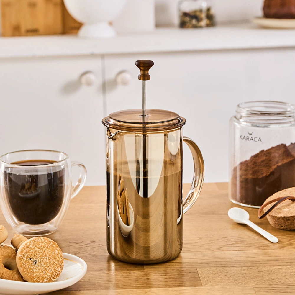 Karaca Alina French Press 600 ml Amber görseli 4