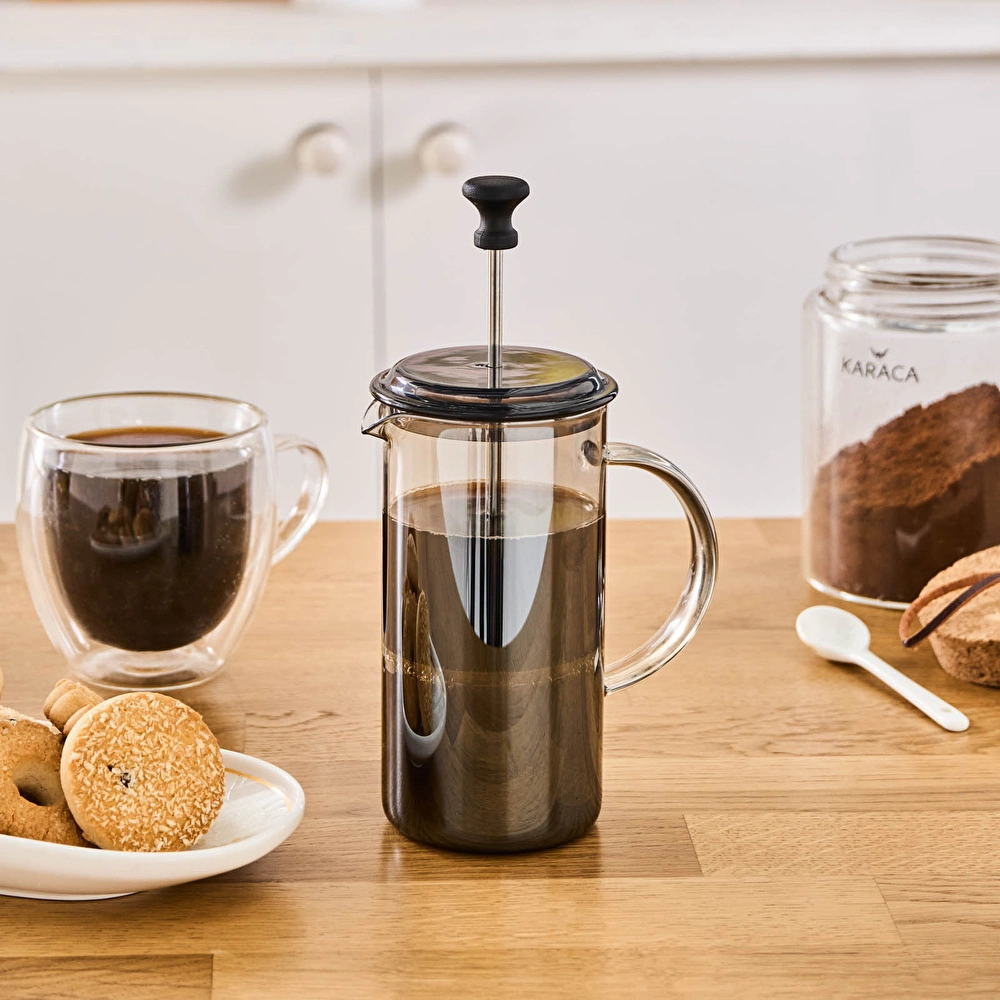 Karaca Alina French Press Gri 350 ml görseli 4