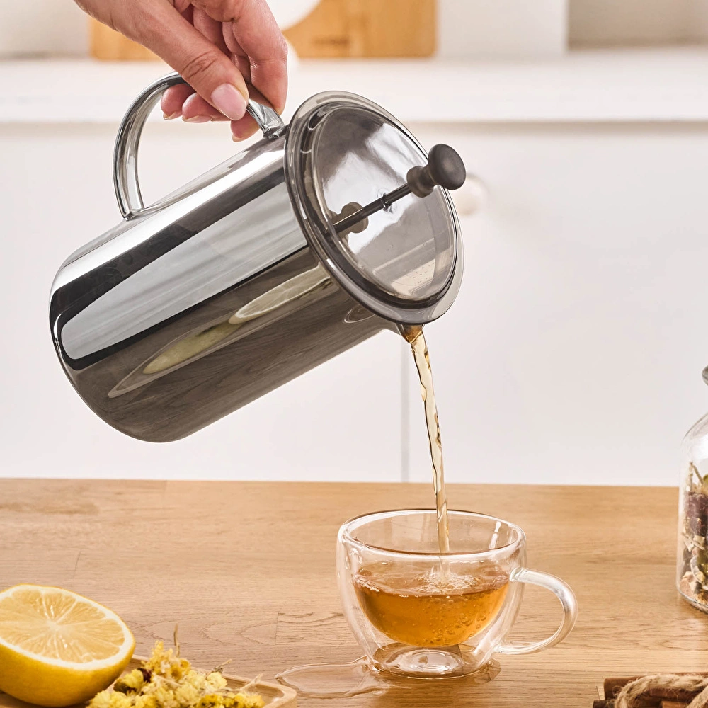 Karaca Alina French Press Gri 800 ml görseli 3