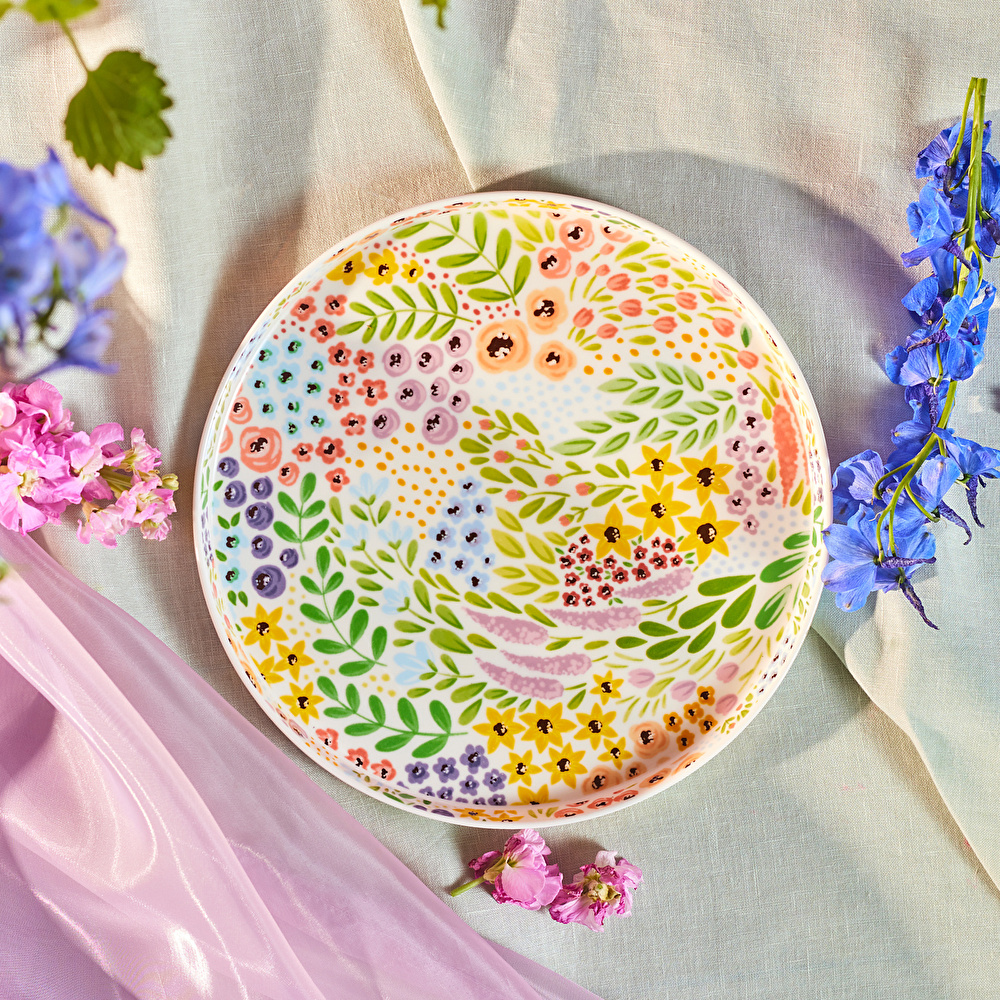 Karaca Fiore Servis Tabağı 26 cm  görseli 1