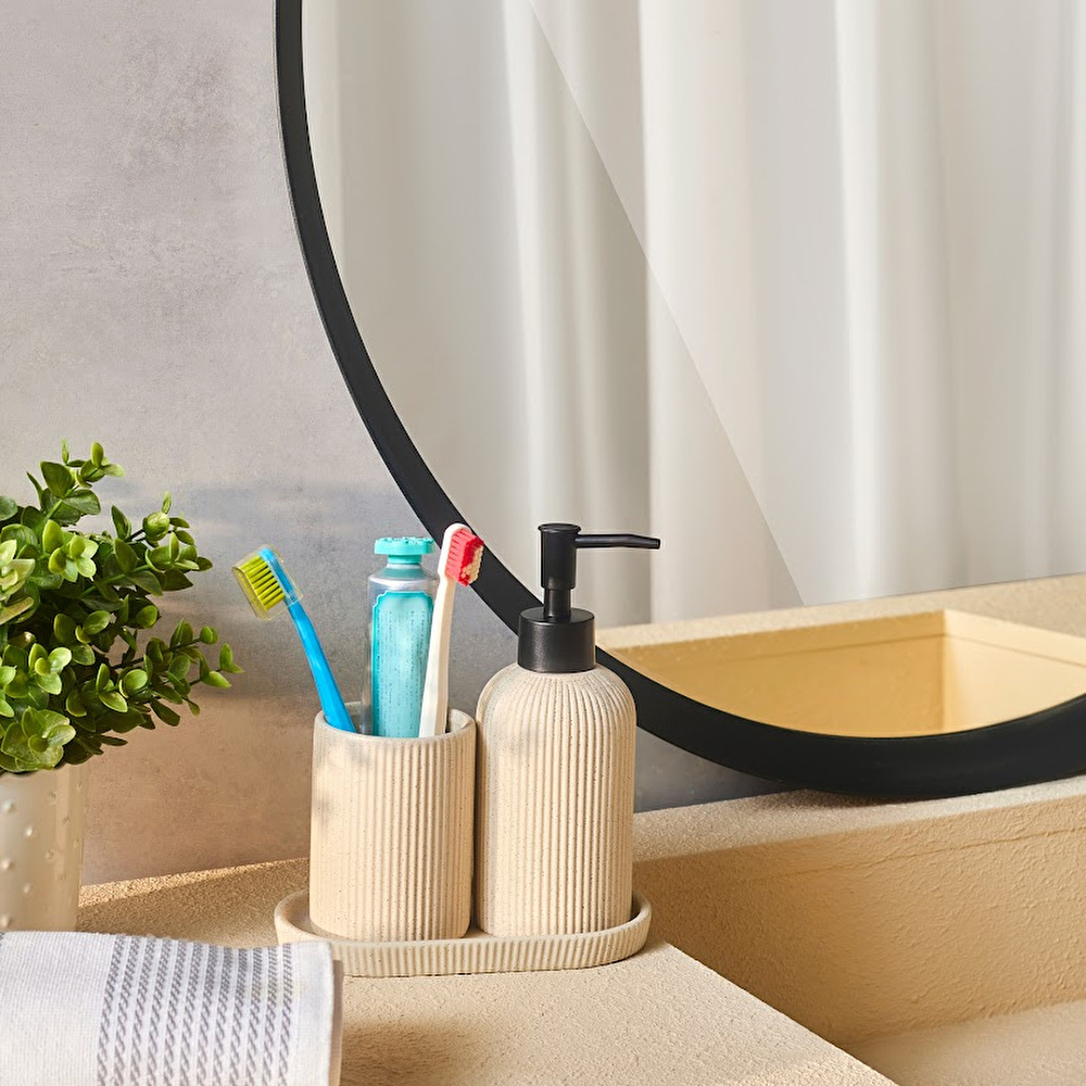 Karaca Marta 3 Parça Banyo Aksesuar Seti görseli 1