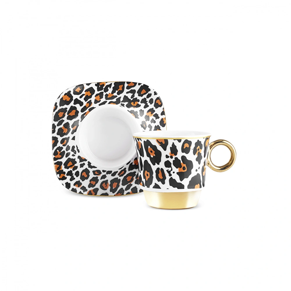 Karaca Zerrin 6 Kişilik Kahve Fincan Takımı 90 ml thumbnail 2